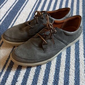 Men's Ecco Gray Dress Casual Shoes size 43
